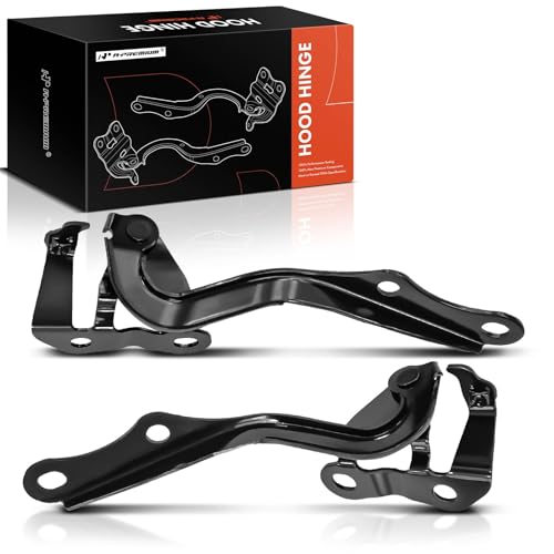 A-Premium Front Driver and Passenger Hood Hinges Compatible with Toyota Yaris 2007-2012 Sedan, Front Left and Right Side, 2-PC Set, Replace# 5342052240, 5341052240 - Image 1