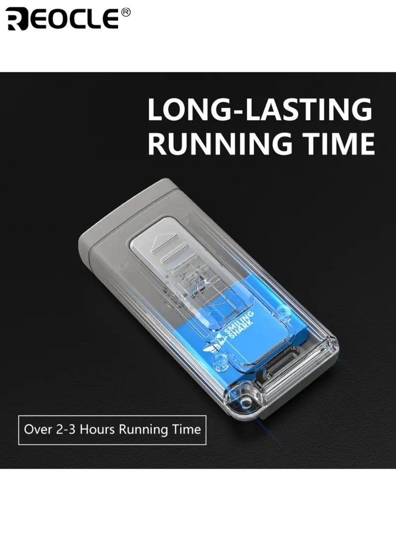 ريوكل مصباح يدوي صغير LED فائق السطوع 3 أوضاع USB قابلة للشحن مع شاشة عرض طاقة البطارية حجم الجيب لمغامرة التخييم في الهواء الطلق والاستخدام في حالات الطوارئ - Image 5