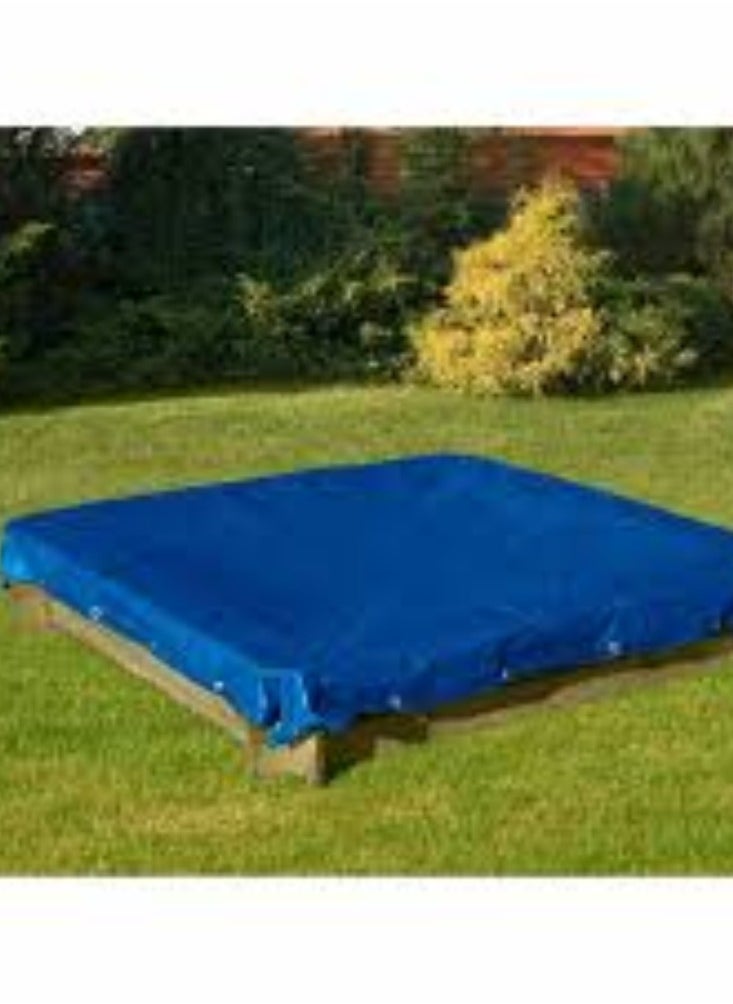 KNP - Blue Ground Cover Tarpaulin Sheet Measuring 5X8 Meters Is A Robust And Versatile Outdoor Covering Designed To Provide Durable Protection From Weather Elements And Offer Temporary Shelter. - Image 1