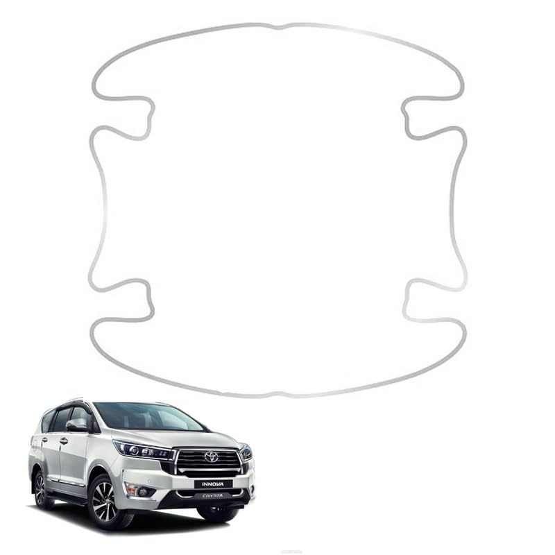 Autokaar Car Door Handle Protector Sticker PU Finger Scratch Guard Transparent Universal for Toyota Innova/Hyryder/Fortuner/Glanza/Camry/Cruiser/Rumion/Crysta - Image 4
