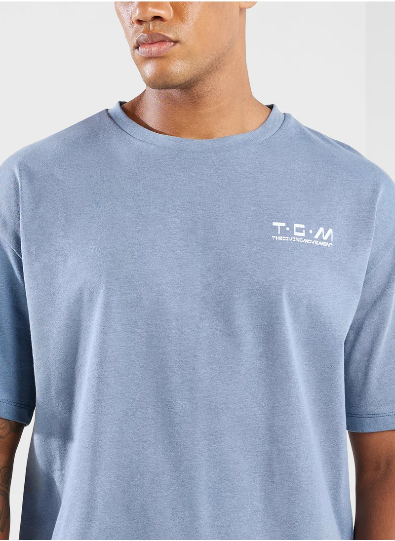 The Giving Movement Oversized Logo T-Shirt
