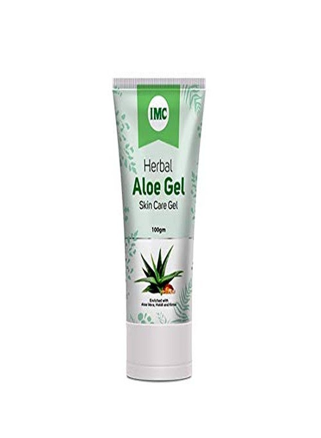 IMC Aloe SKIn Care Gel, Herbal, 100gm - Image 1