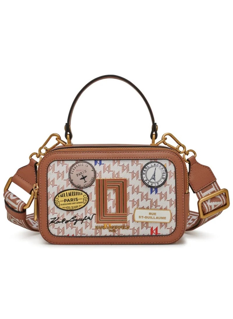 Karl Lagerfeld Paris Karl Lagerfeld Paris SIMONE CAMERA PATCH CROSSBODY  - Image 1