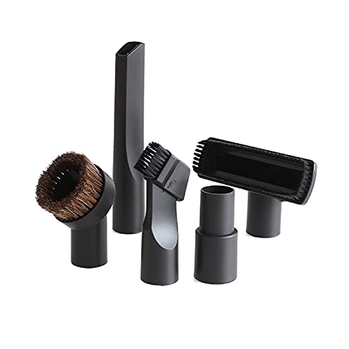 Buysk 32mm Vacuum Attachments Accessories, Vacuum Cleaning Set Brush Nozzle Crevice Tool with 35mm to 32mm Hose Adapter 5pcs - Image 1