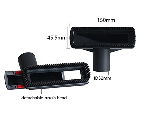Buysk 32mm Vacuum Attachments Accessories, Vacuum Cleaning Set Brush Nozzle Crevice Tool with 35mm to 32mm Hose Adapter 5pcs - Image 3