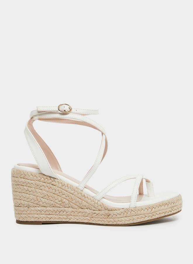 RAID Hadia Strappy Wedge Sandals - Image 1