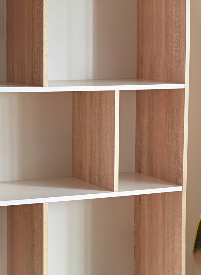 Home Box Alford Patara 3-Tier Bookcase With Drawer 80 x 160 x 35 cm - Image 5