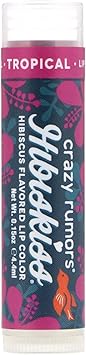 Crazy Rumors Hibiskiss Tropical Soothing Lip Balm Stick for Dry Lips 100 Natural and Vegan 4g