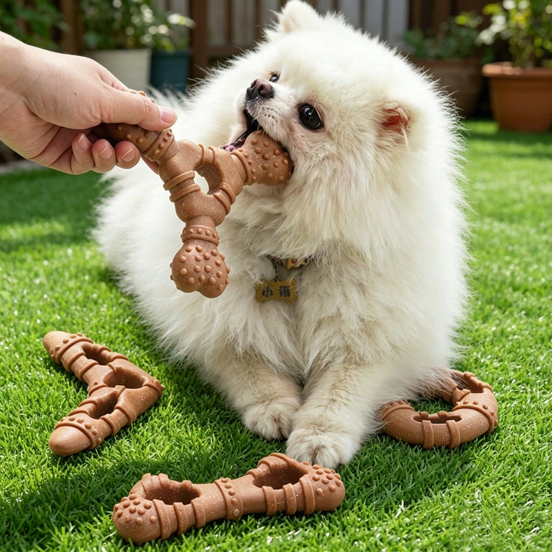 Dog Bone Chew Toy, Dental Stick, Tough, Self-Entertaining for Small Medium Dogs - Image 4