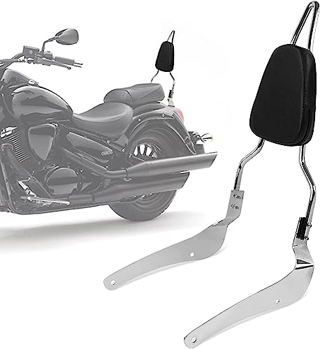 Yarmile Motorcycle Rear Seat Backrest Sissy Bar Back Rest Compatible For Suzuki Volusia VL400 VL800 2001-2011 Boulevard C50 2005-2011 Boulevard M50 2005-2008 - Image 1