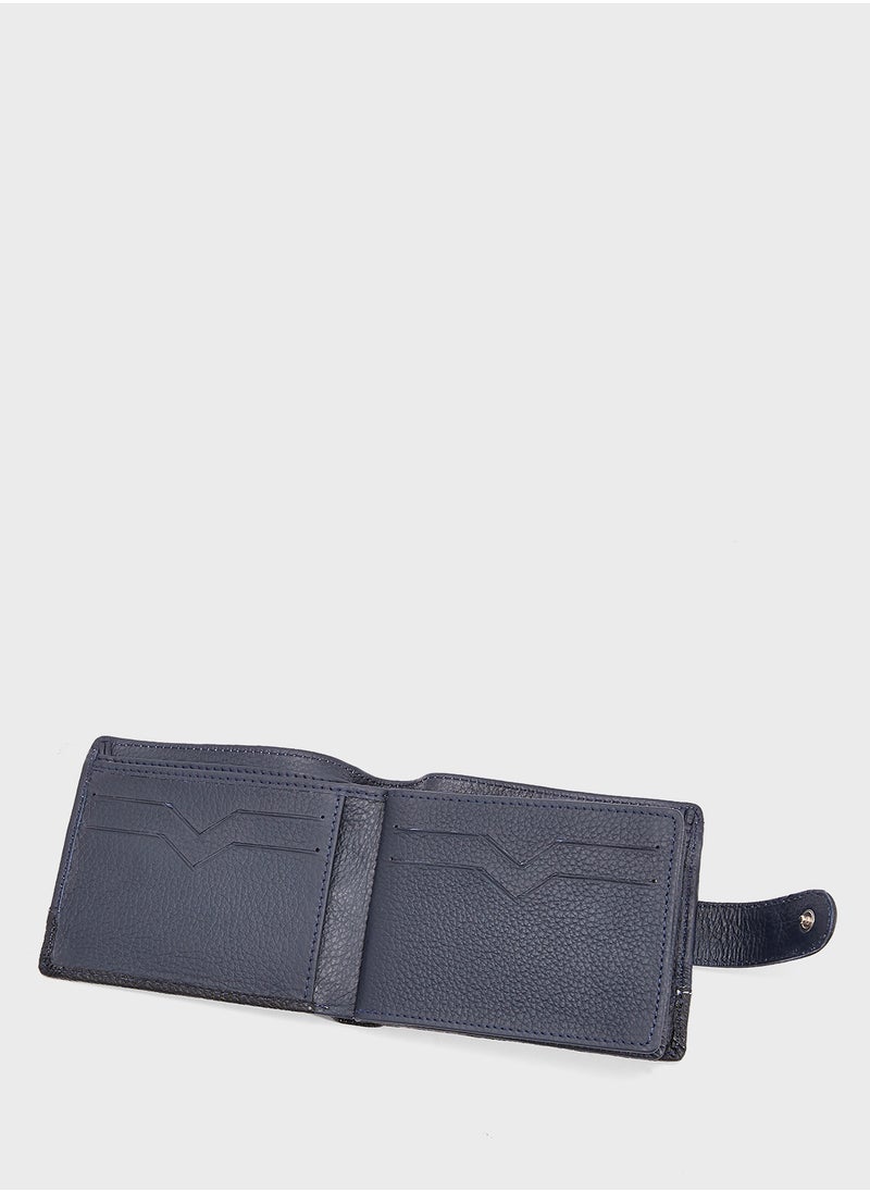 Robert Wood - Genuine Leather Casual Bi-Fold Wallet - Image 1