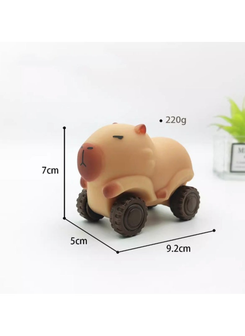 Capybara Shaped Stress Relief Toy Car,Capybara Transformation Stretch Car, Perfect Gift, Kids' Favorite  - Image 2