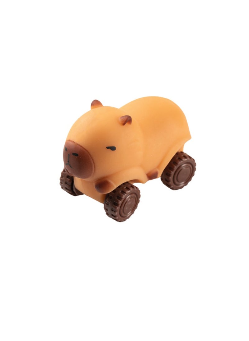 Capybara Shaped Stress Relief Toy Car,Capybara Transformation Stretch Car, Perfect Gift, Kids' Favorite  - Image 4