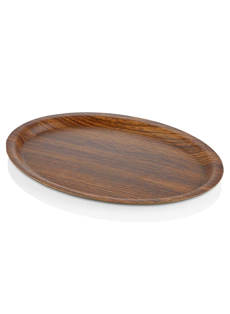 Evelin Oval Serving Tray 20 5 x 20 5 x 28 5 cm