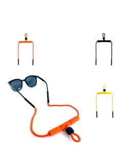 Floating Sunglass Straps Eyeglass Chain Eyewear Retainer Foam Holder Strap Sports Glasses Keepers Cord Lanyard Durable Secure Soft for Men Women Water Outdoor Adventures 3PCS