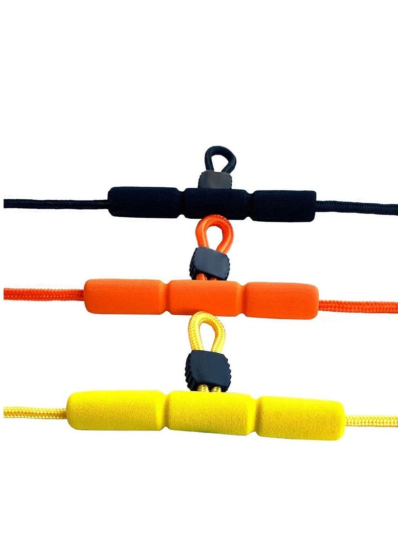 Y&D - Floating Sunglass Straps Eyeglass Chain Eyewear Retainer Foam Holder Strap Sports Glasses Keepers Cord Lanyard Durable Secure Soft for Men Women Water Outdoor Adventures 3PCS - Image 1