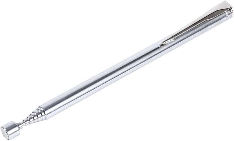 HEEPDD 26 Inches Telescopic Magnetic Pickup Tool, Metal Retrieval Wand with Extendable Handle for Car Repairs and Workshop Use 26 Inches Telescopic Magnetic Pickup Tool, Nan Household (Silver) - Image 4
