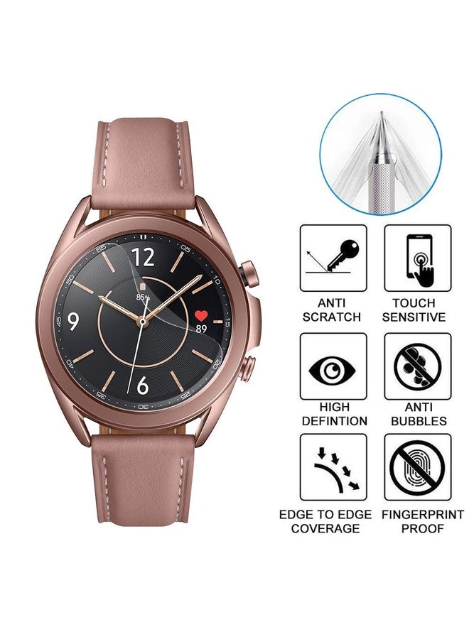 HuHa For Samsung Galaxy Watch3 41mm 5pcs xDfind Soft Hydrogel Film Full Cover Front Protector - Image 3