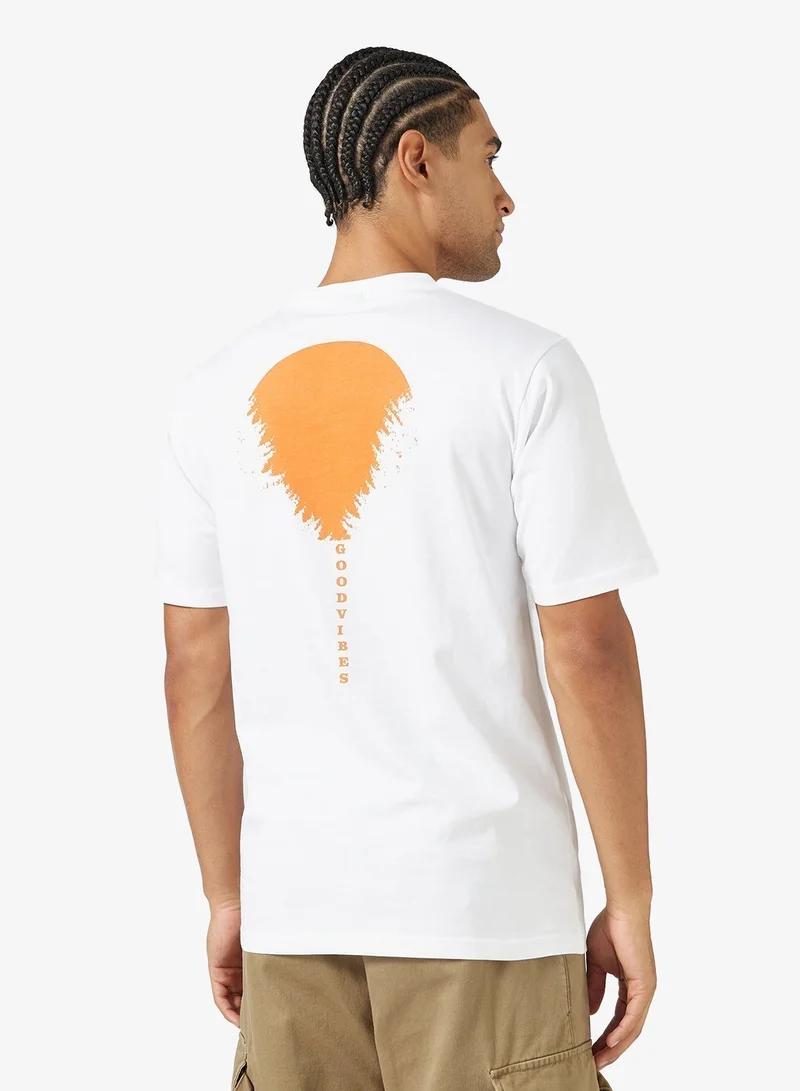 Seventy Five Graphic Print Regular Fit T-Shirt