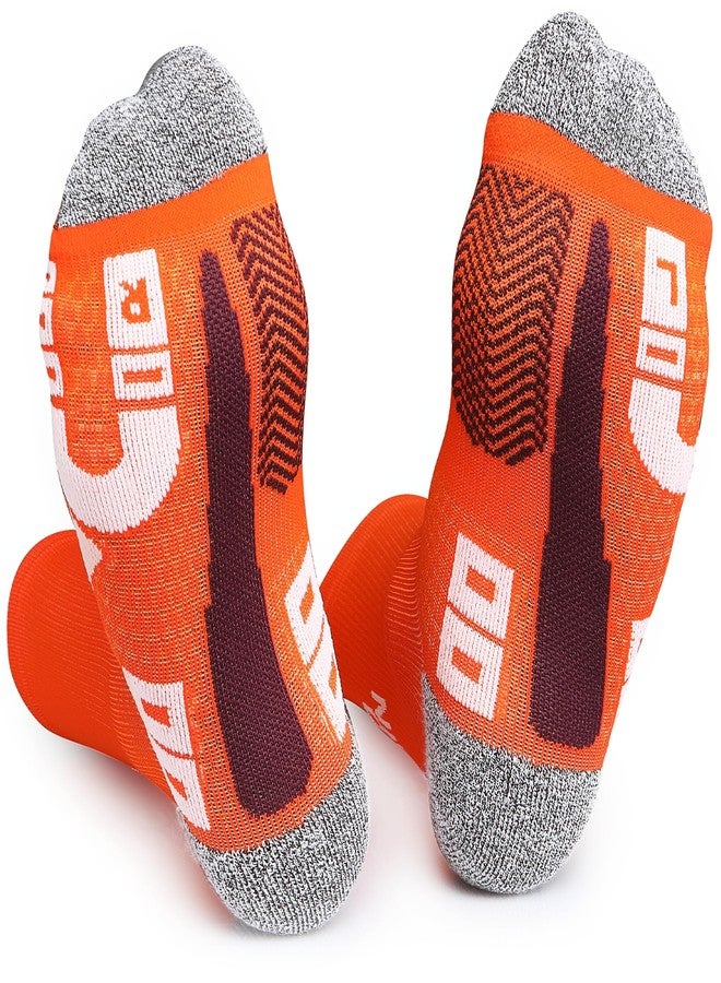 تودو جوارب جري نسائية من TODO، جوارب جري للمسارات الجبلية بنقش مميز. أفضل جوارب جري لجميع الفصول. جوارب جري حرارية (بدون ألم، مقاس 35-38). - Image 4