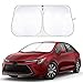 EcoNour Windshield Sunshade Compatible for Toyota Corolla 20202024 2025 2026 L LE XLE SE XSE NightshadeApex Edition Not for Corolla Cross Sun Visor for Front Window Cover Car Accessories - Image 2