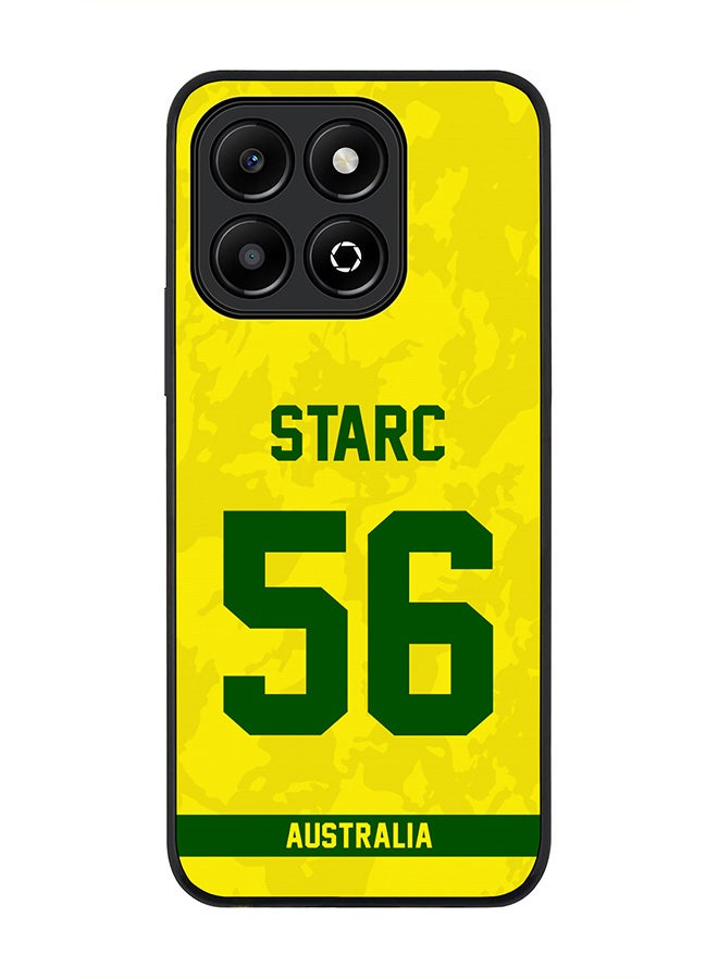 For Honor X6B Case,Slim fit Camera Protection, Shockproof Thin Phone cover - Australia Mitchell Starc, Jersey No 56