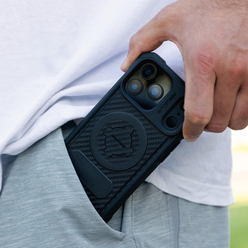 Rokform Rugged Case Compatible with iPhone 17 Pro, Magnetic Cover (Black) - Image 5