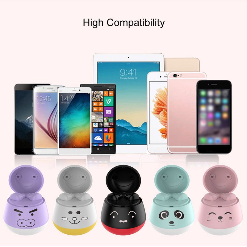 ZW-T7 TWS Wireless Stereo Sound In-Ear Earphones Black - Image 4