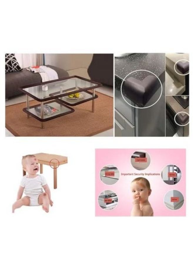 Generic - 1/2/3 Foam Safety Strips Edge Protector Self Adhesive Edge Protector W-Shaped Thickened And Widened Anti-Collision Strip Table Corner Cushion Glass Table Furniture Fireplace Bumper - Image 1
