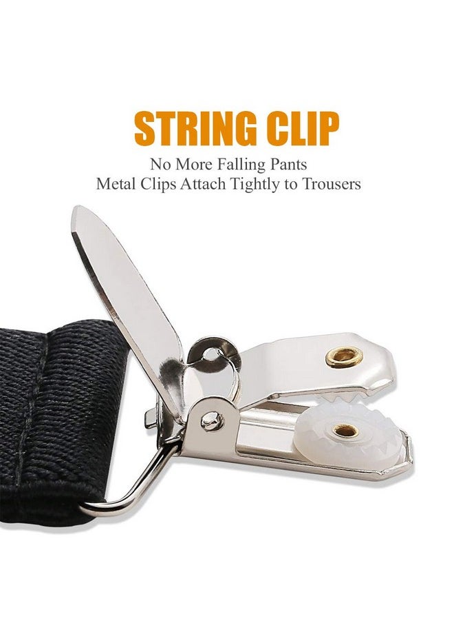 Buyless Fashion - 1” Heavy Duty Metal Clips For Suspenders Pacifiers Bib Clips Toy Holder Or Mitten Clips 12 Clips - Image 1