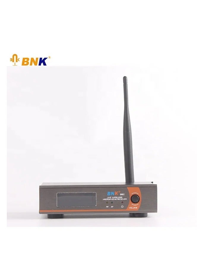 BNK Professional 1-Channel VHF Wireless Microphone System Includes 1 Lapel Microphone with Transmitter for Parties, Conferences, and Meetings - Image 2