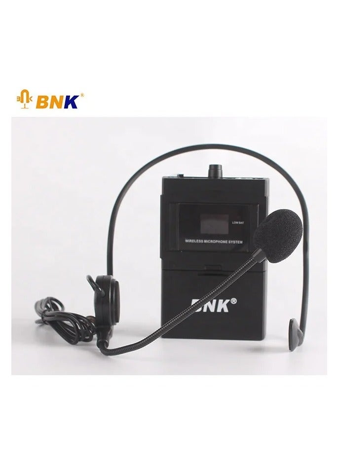 BNK Professional 1-Channel VHF Wireless Microphone System Includes 1 Lapel Microphone with Transmitter for Parties, Conferences, and Meetings - Image 4