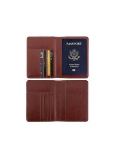 We Happy Travel Passport ID Card Wallet Holder Cover RFID Blocking Leather Purse Case USA  - Image 5