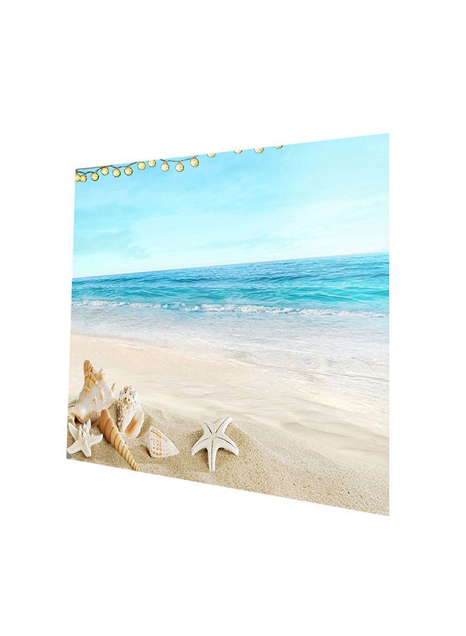 نيبمينينت بساط جداري معلق بطبعة رقمية تمثل شاطئاً متعدد الألوان