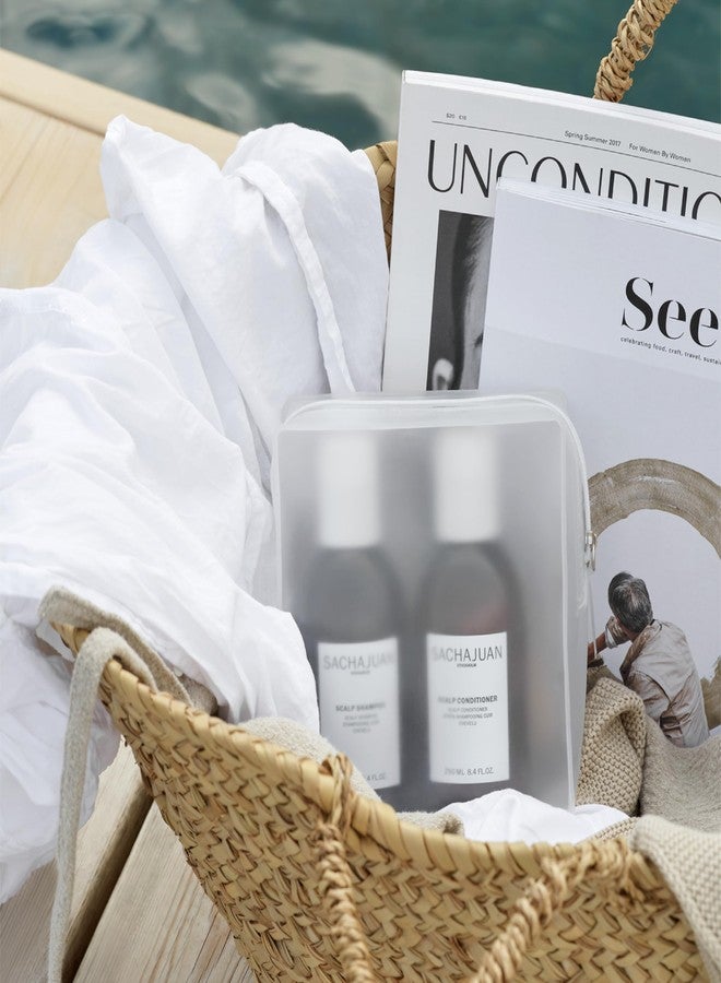 SACHAJUAN Scalp Shampoo and Conditioner Set | Rosemary Oil to Soothe, Balance & Hydrate Dry Flaky Scalp | Lightweight Hydration & Scalp Relief | Vegan & Paraben-Free | Pack of 2 (8.4 oz) - Image 3