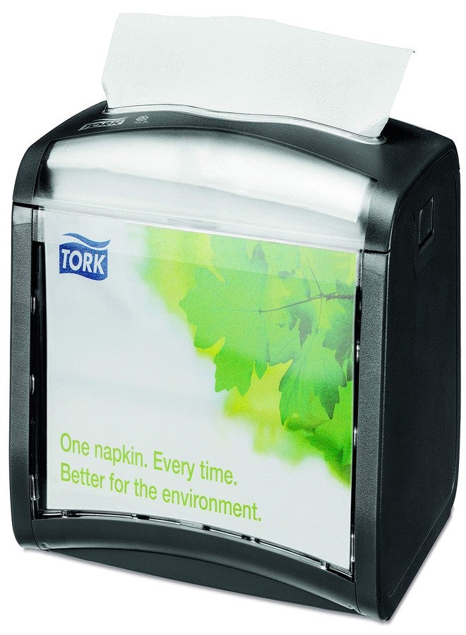 Tork SCA Xpres snap Signature Napkin Dispenser 623200, Black - Image 2