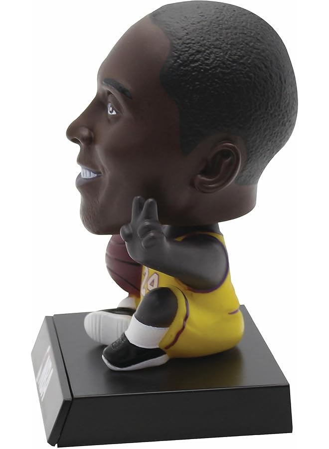 Basketball Superhero Bobble Head - Car Dashboard Phone Holder And Office Desk Tabletop Action Figure Gift For Friends And Family (Kobe) - Image 3