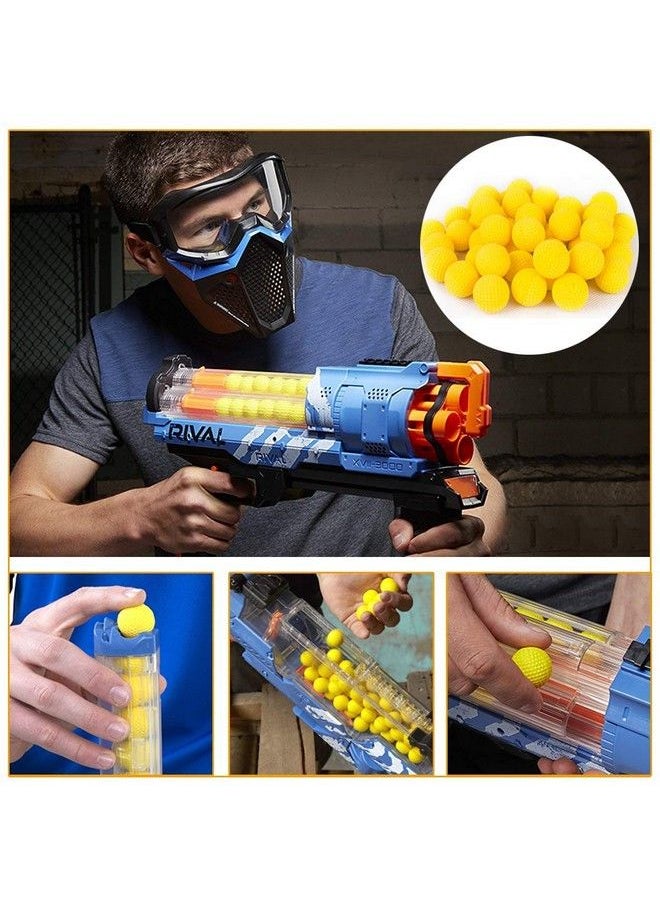 POKONBOY - Upgraded 500Round Balls Refill Pack Compatible With Nerf Rival Apollo Zeus Atlas And Artemis Blasters (Storage Bag Included) - Image 1