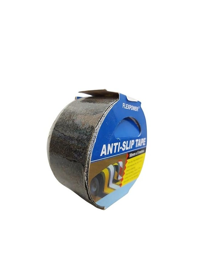 FLEX Anti-slip Waterproof Tape, Floor Tape, High Grip Adhesive Tape, Strips for Stairs and Kitchen Floors 50mm 5m Length  - Image 2