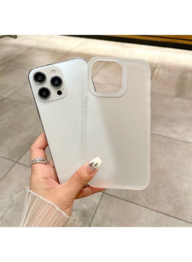 NIBEMINENT Top Level Primordial Energy Shell Protective TPU Case Cover For iPhone 16 Pro, Radiant Whiteness