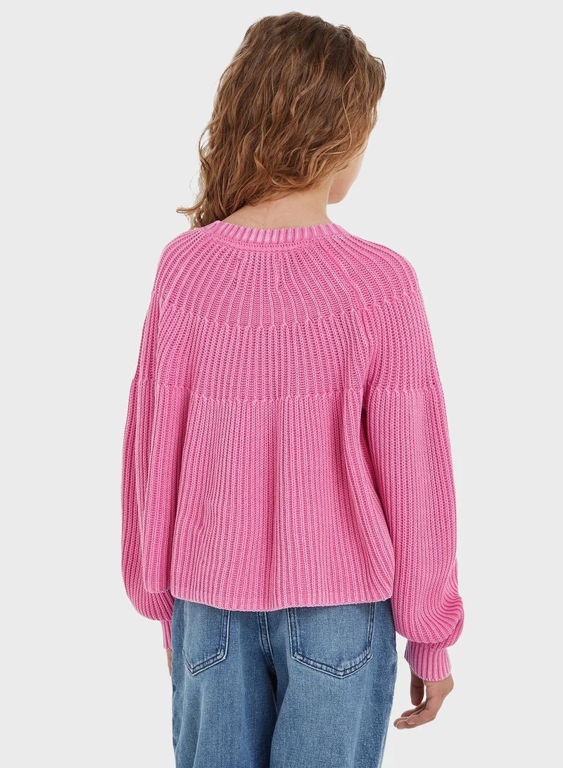 Calvin Klein Jeans Kids Logo Sweater