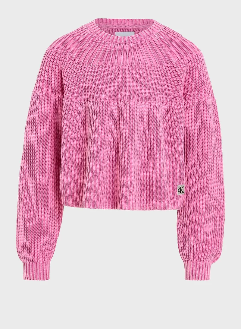 Calvin Klein Jeans Kids Logo Sweater