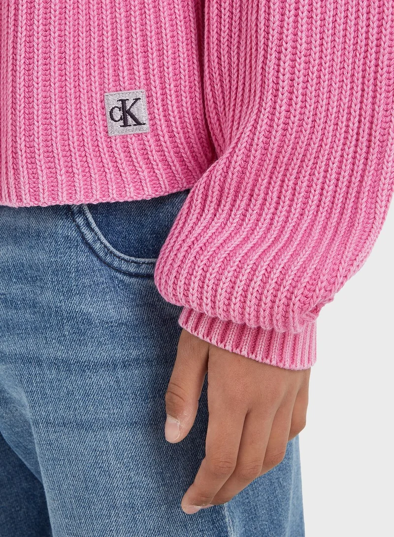Calvin Klein Jeans Kids Logo Sweater