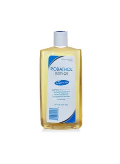 RoBathol Bath Oil - 16 fl oz - Fragrance-Free Formula to Help Leave Sensitive Skin Feeling Replenished