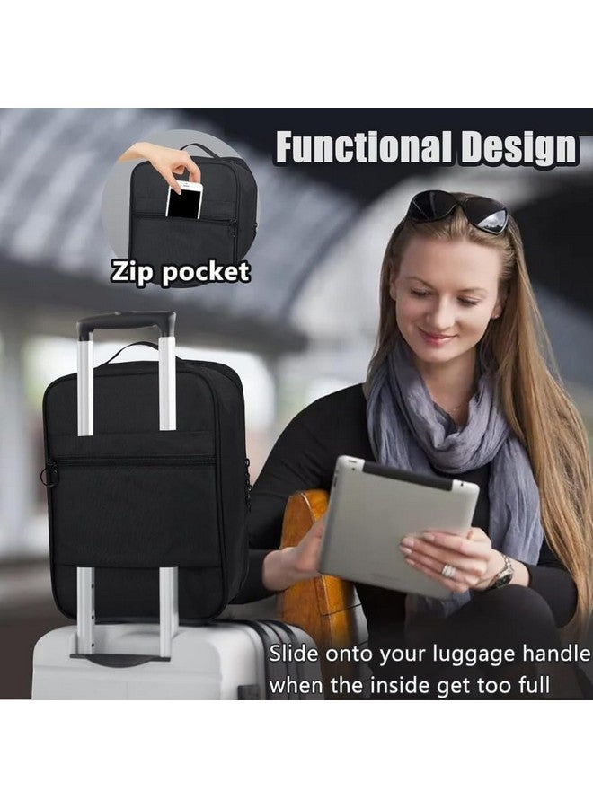 Storescent Compact Shoe Bag/Organizer/Pouch | Protect 3 Pairs of Shoes | Perfect for Travel and Daily Storage (Black) - Image 3