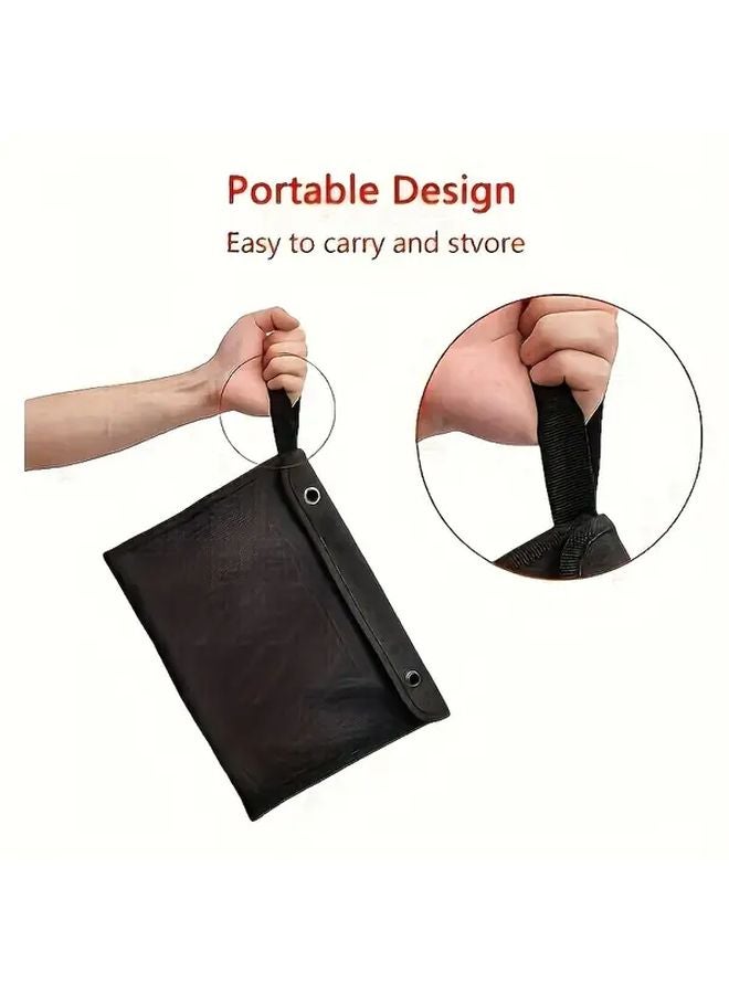 1 Set 7 Pcs Stainless Steel Putty Knife With Storage Bag For Drywall Paint Scraping Wall Repairs - Image 3