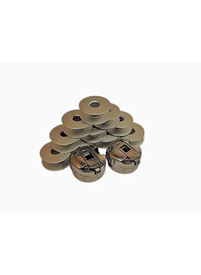 Towa 2 BOBBIN CASE52237  10 ALUMINUM BOBBIN FOR JUKI INDUSTRIAL SEWING MACHINE - Image 3