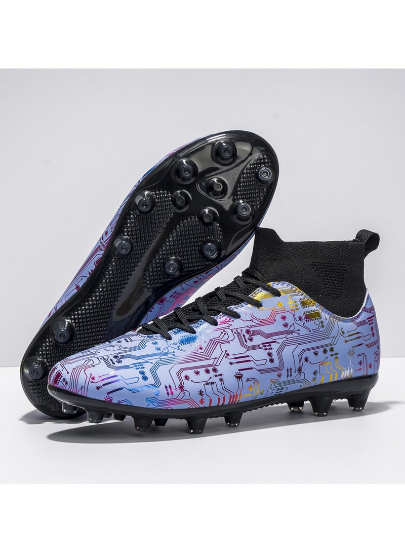 SKT Shiketro New Large Size Youth Adult Long Spike Football Shoes Special Training Shoes Indoor And Outdoor Sports Shoes  - Image 1
