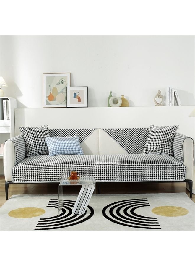 Sharpdo Simple Nordic Wind Chenille Sofa Cushion Four Seasons Universal - Image 1