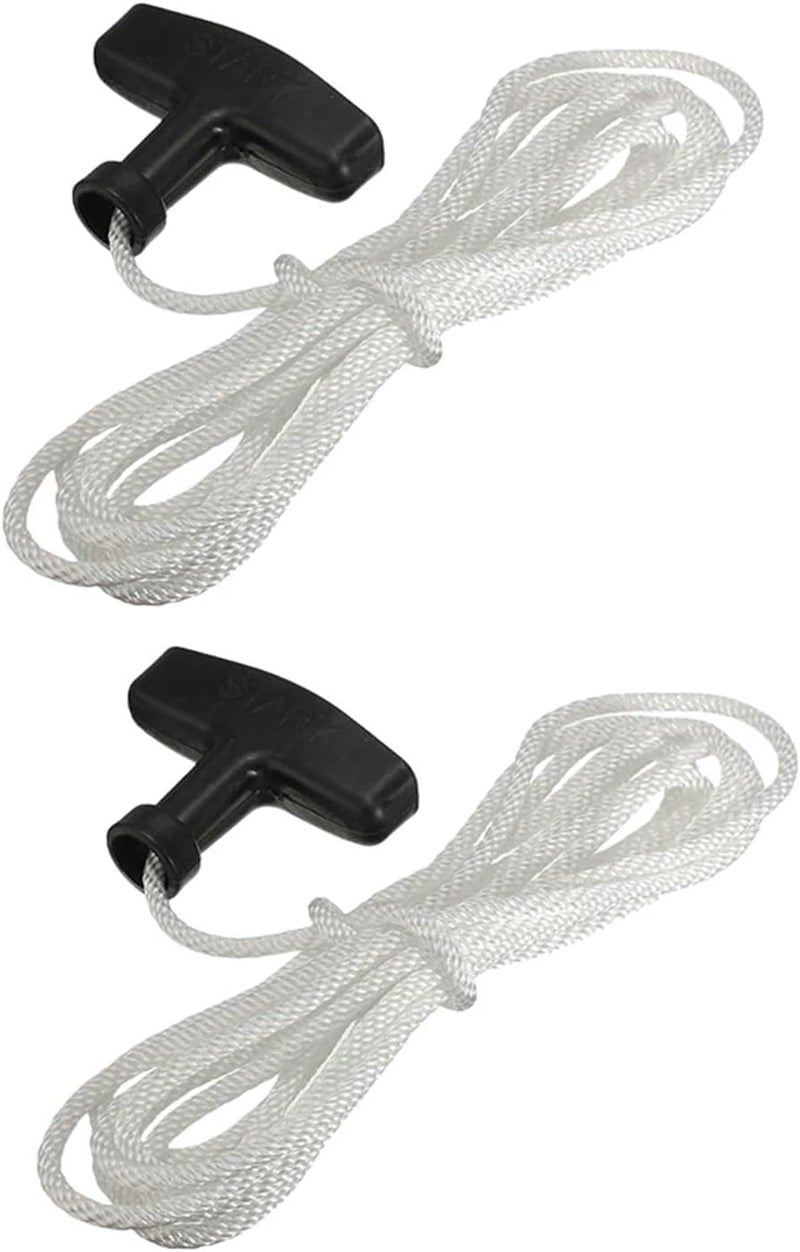 10pcs 1.2m/3.0m Start Pull Rope with Handle 4mm Universal Generator Fittings Mower Accessories(120CM) - Image 1